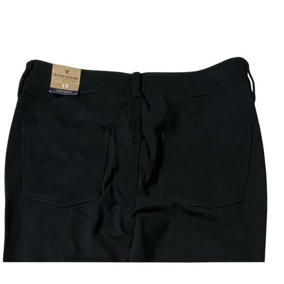 American Eagle Outfitters Super Stretch Black Hi-Rise Jeggings sz 10 - Picture 10 of 13